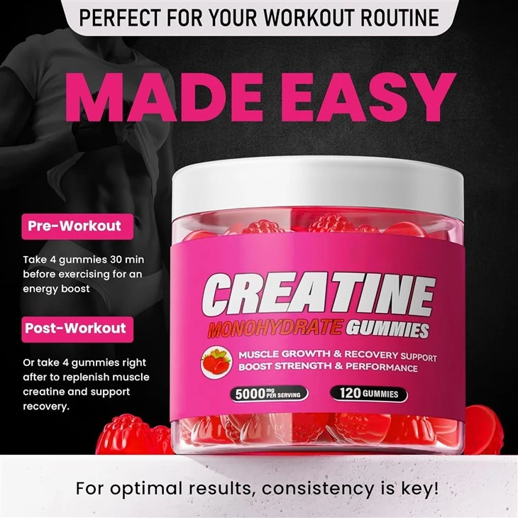 Creatine Monohydrate Gummies factory